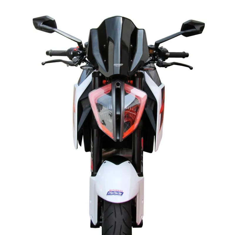 Ekspresowa dostawa Szyba motocyklowa MRA KTM 1290 SUPER DUKE R, KTM SUPERDUKE, 2017-2019, forma NSPM, przyciemniana