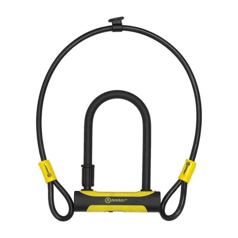 AUVRAY zapięcie U-LOCK U-ROC z linką 100cm - 180 x 245mm, średnica bolca 14mm, średnica linki 12mm Niska cena