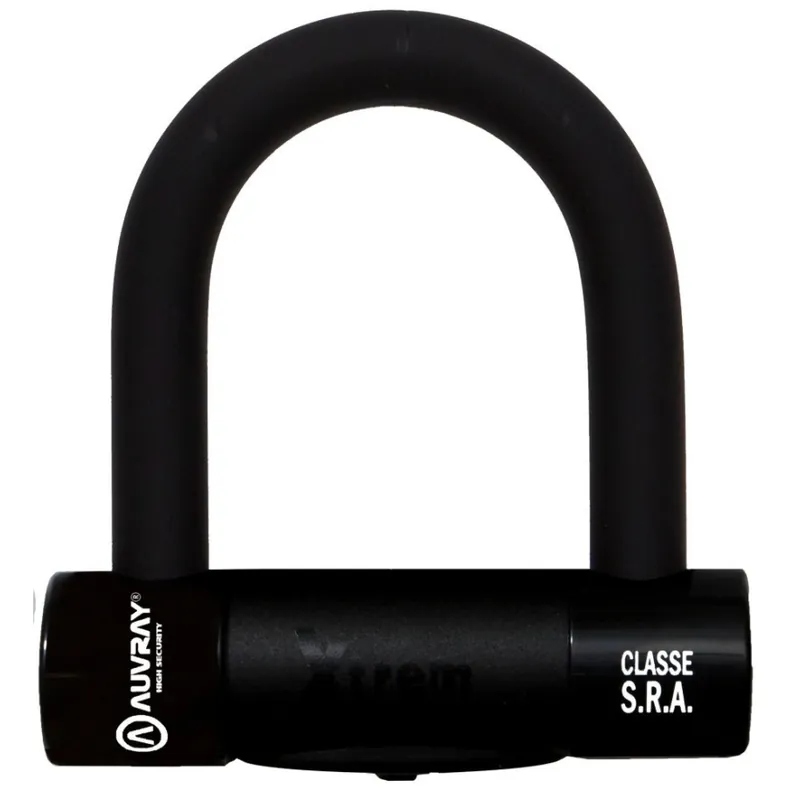 AUVRAY zapięcie U-LOCK XTREM MEDIUM BLACK EDITION - bolec 18mm, 155mm x 163mm (klasa S.R.A.) Bezpieczne zakupy