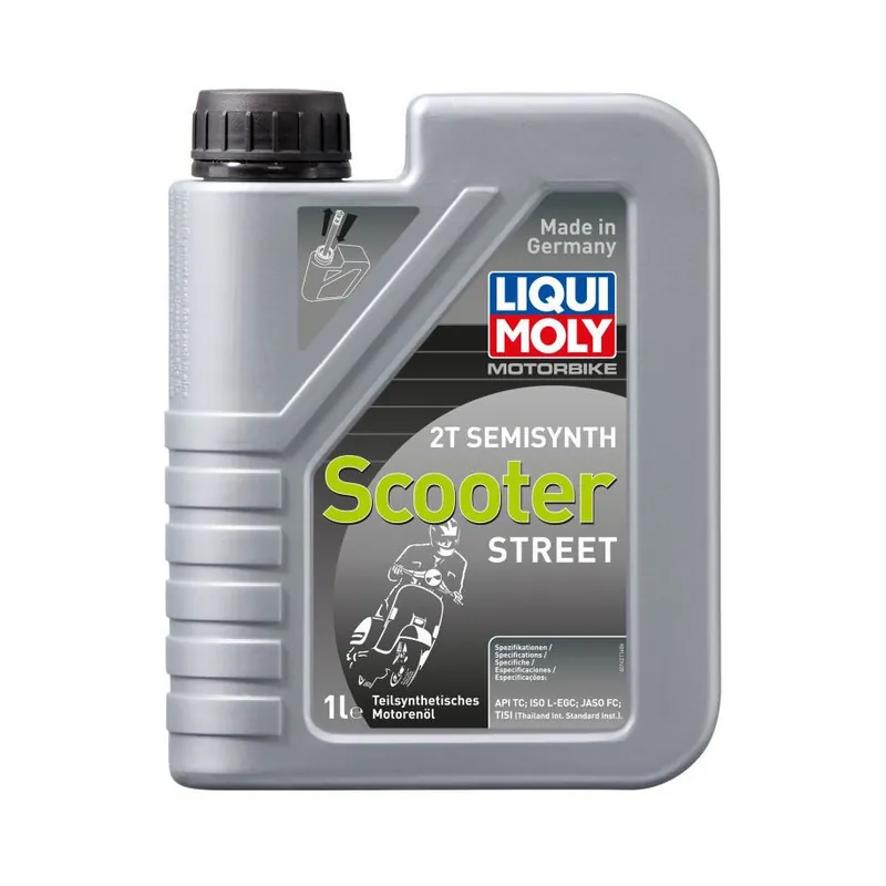 Olej silnikowy półsyntetyczny do skuterów 2T Liqui Moly Scooter 1 litr Nowość