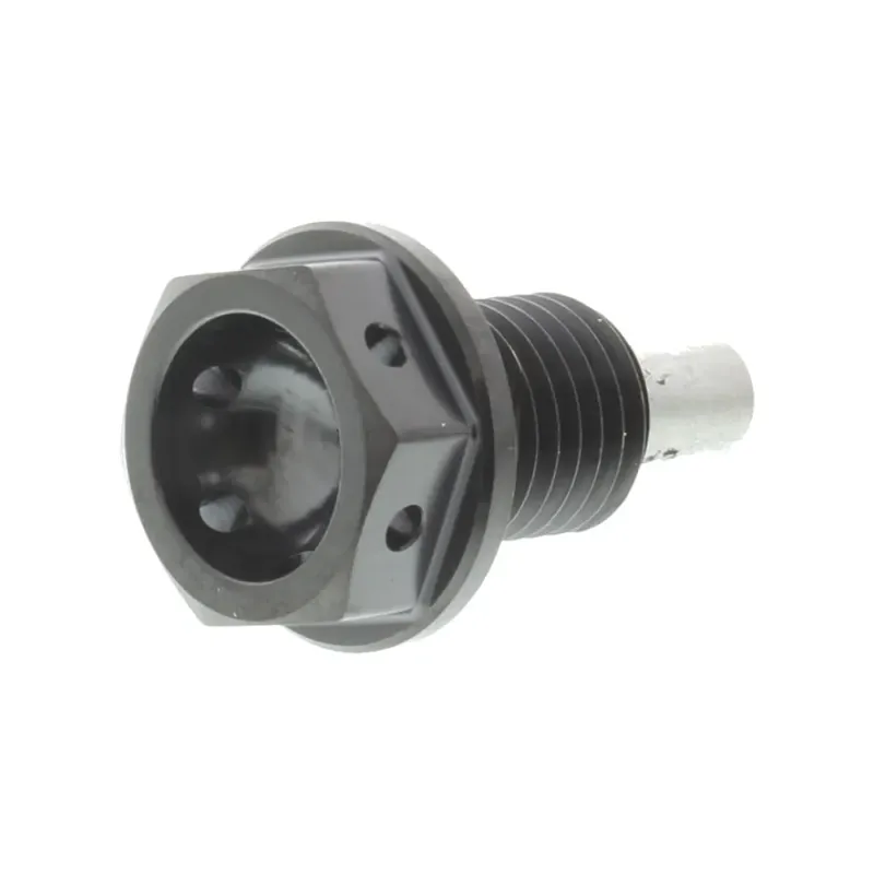 Ostatnia szansa Śruba spustu oleju magnetyczna JMP M14x1,5 12mm tytanowa [czarny]