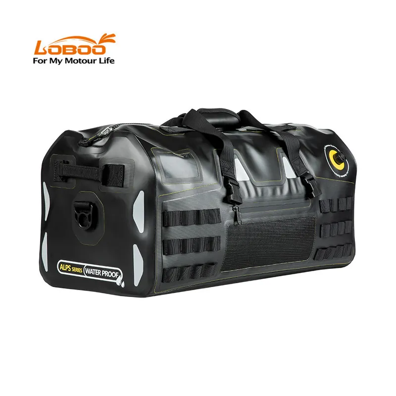 Torba motocyklowa TPU Loboo 56L czarna (z hermetycznym zamkiem błyskawicznym) Kup online