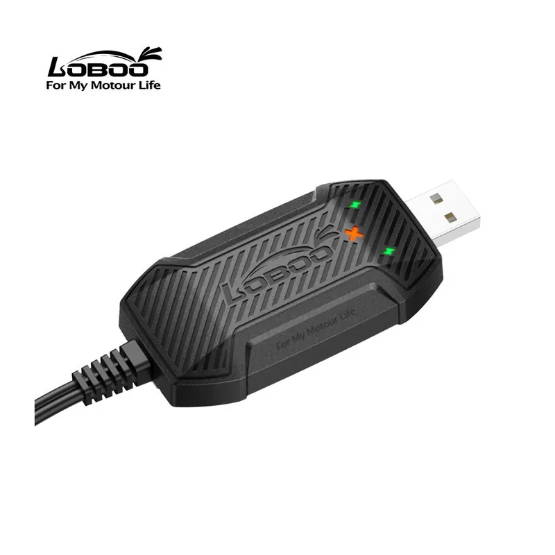 Promocja Mini ładowarka do akumulatorów motocyklowych Loboo C20 Pro