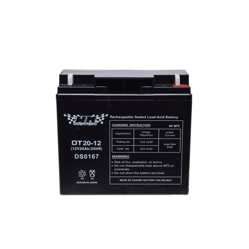 Akumulator żelowy WM Motor 20AH 12V OT20-12 Super okazja