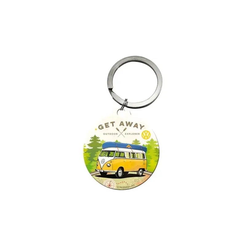 Super okazja Brelok do kluczy "VW Bulli Let‘s Get Away" 48027