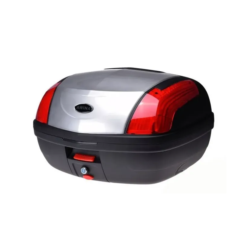 Kup teraz Kufer motocyklowy Awina 46L srebrny (56x43x33cm)