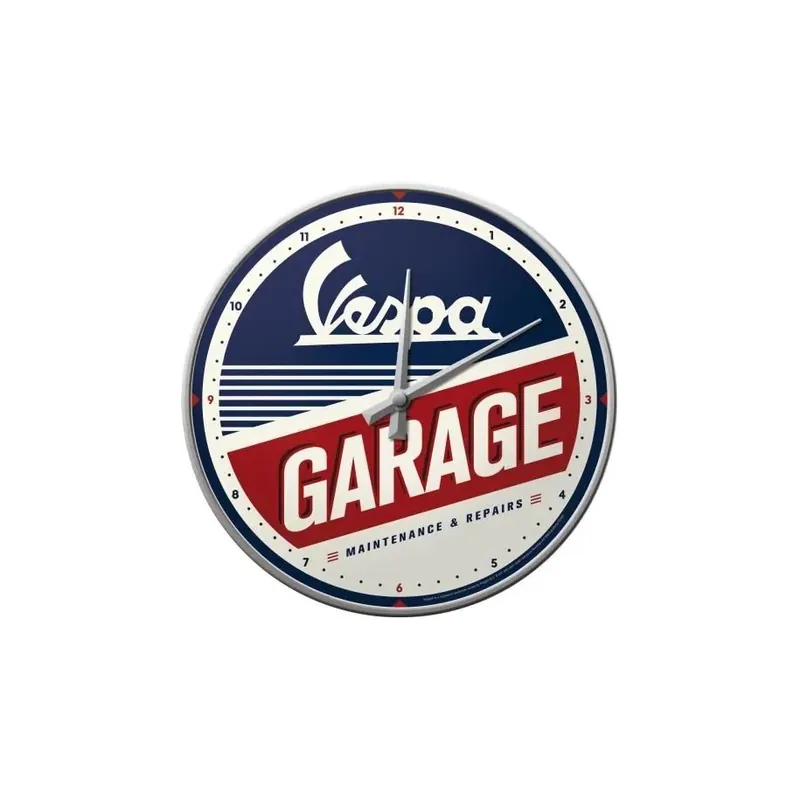 Zegar ścienny "Vespa Garage" 51090 Okazja