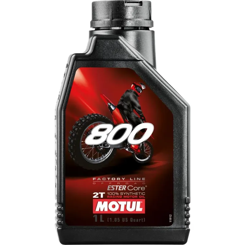 Olej silnikowy syntetyczny 2T Motul 800 Off Road Factory Line 1L (104038) Nie przegap