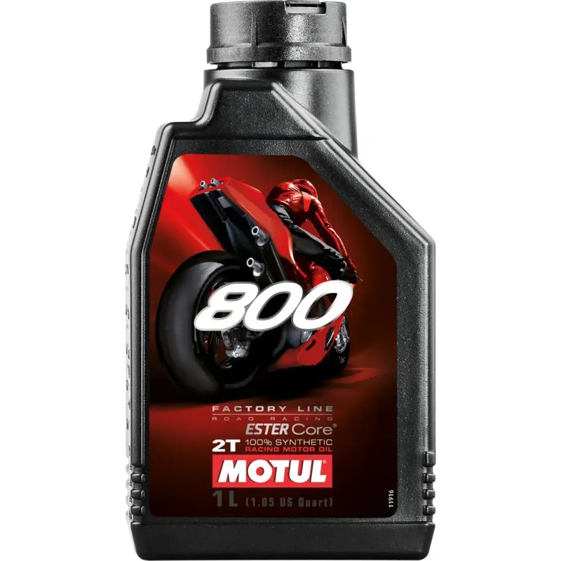 Nowy Olej silnikowy syntetyczny 2T Motul 800 Road Racing Facotry Line 1L (104041)