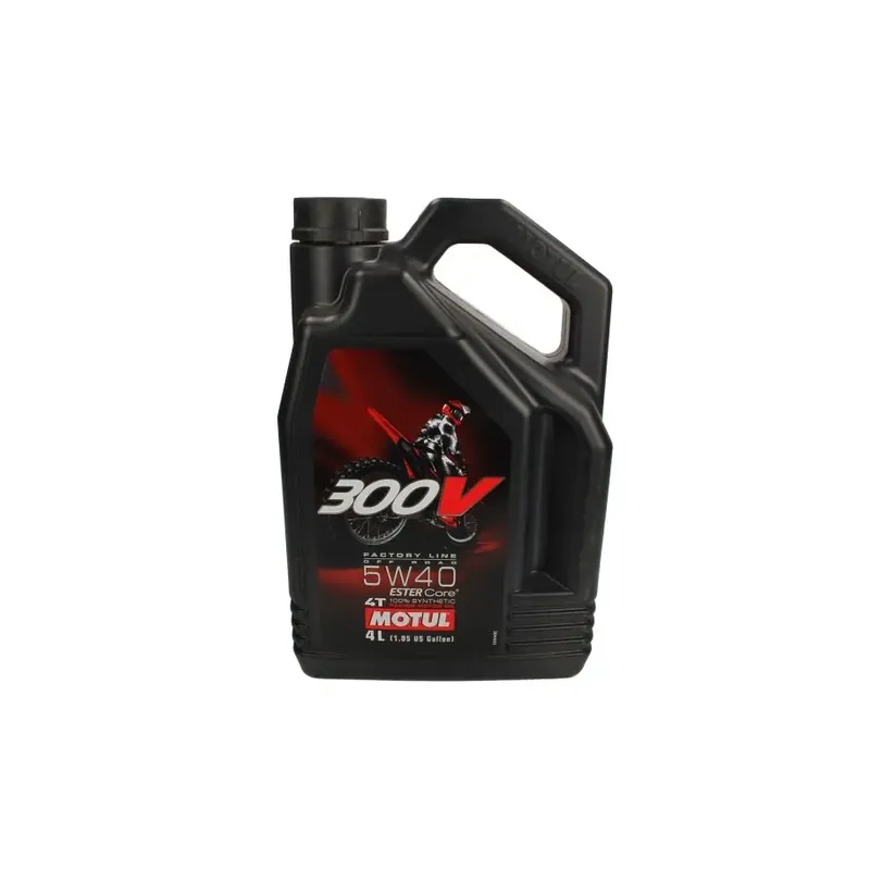 Olej silnikowy 4T Motul 300V Off Road Factory Line 5W-40 4L (104135) Zniżka