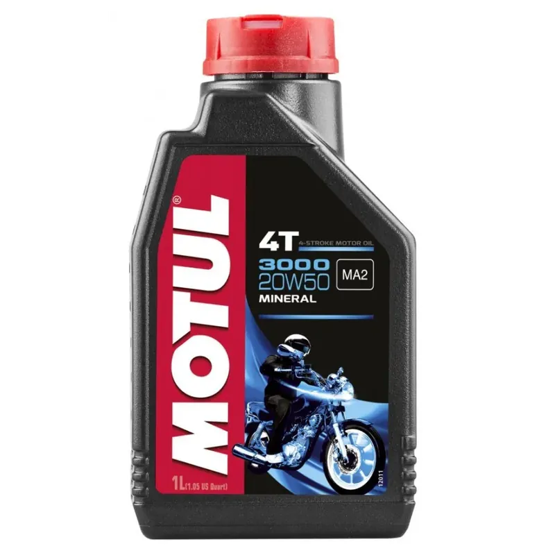 Olej silnikowy mineralny 4T 3000 Motul 20W-50 1L Dostępne od ręki