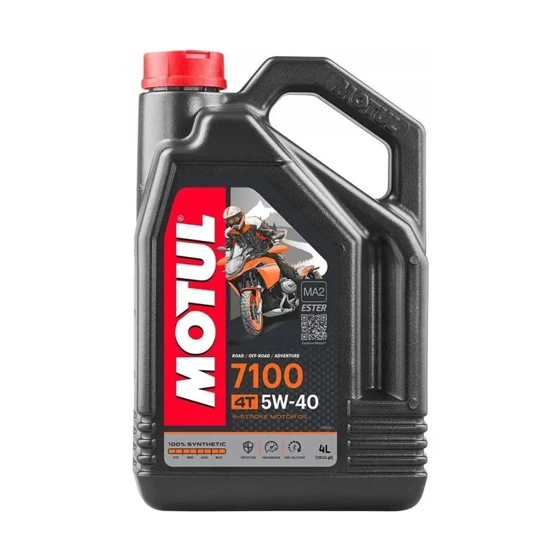 Bezpieczne zakupy Olej silnikowy syntetyczny 4T Motul 7100 Synthetic 5W-40 4L (104087)