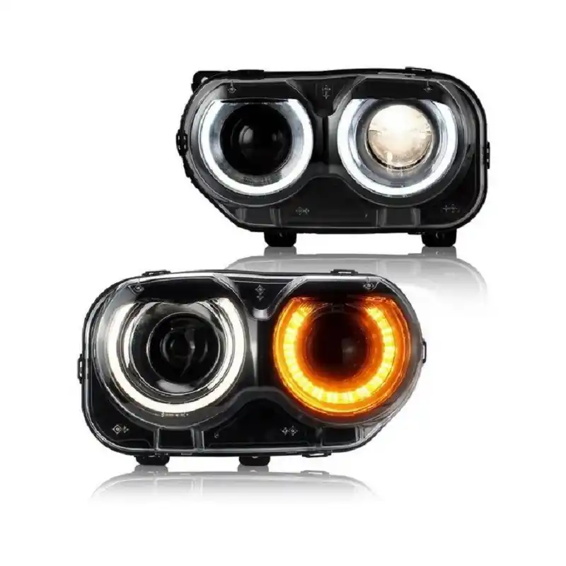 DODGE CHALLENGER 2015-2023 LAMPA XENON LED LEWY + PRAWY KOMPLETNE Najlepsza cena