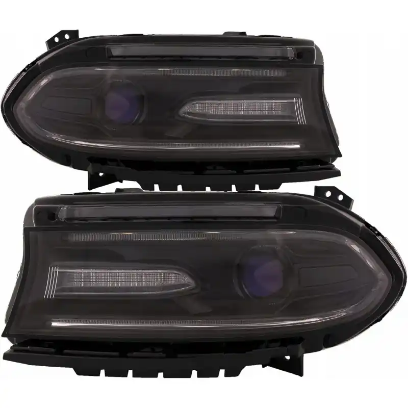 DODGE CHARGER 2015-2022 LAMPA PRZEDNIA PRAWA + LEWA KOMPLET Z LED Ostatnie sztuki