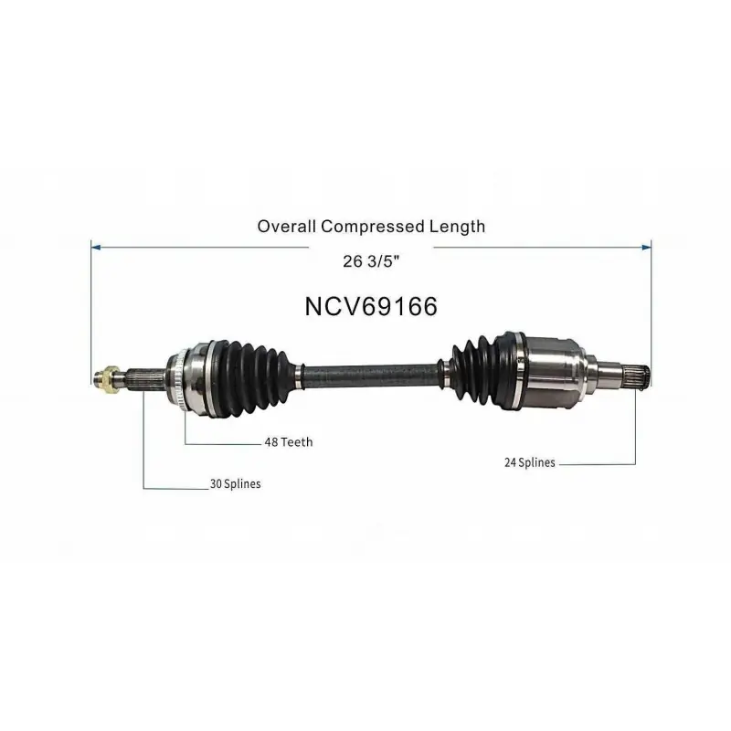 Zamów teraz PÓŁOŚ PRZEGUB LEWA GSP 69166 LEXUS RX 350 RX350 3.5 2010-2015