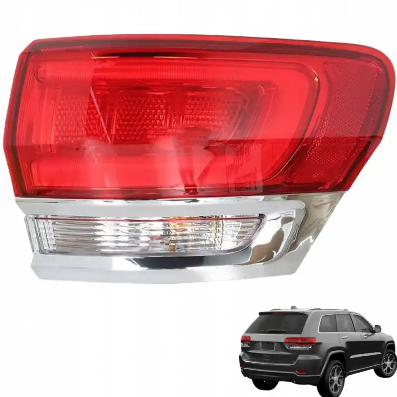 JEEP GRAND CHEROKEE WK2 LIFT 2014-2021 LAMPA TYŁ PRAWA NAROŻNA Z CHROM Dostępne od ręki
