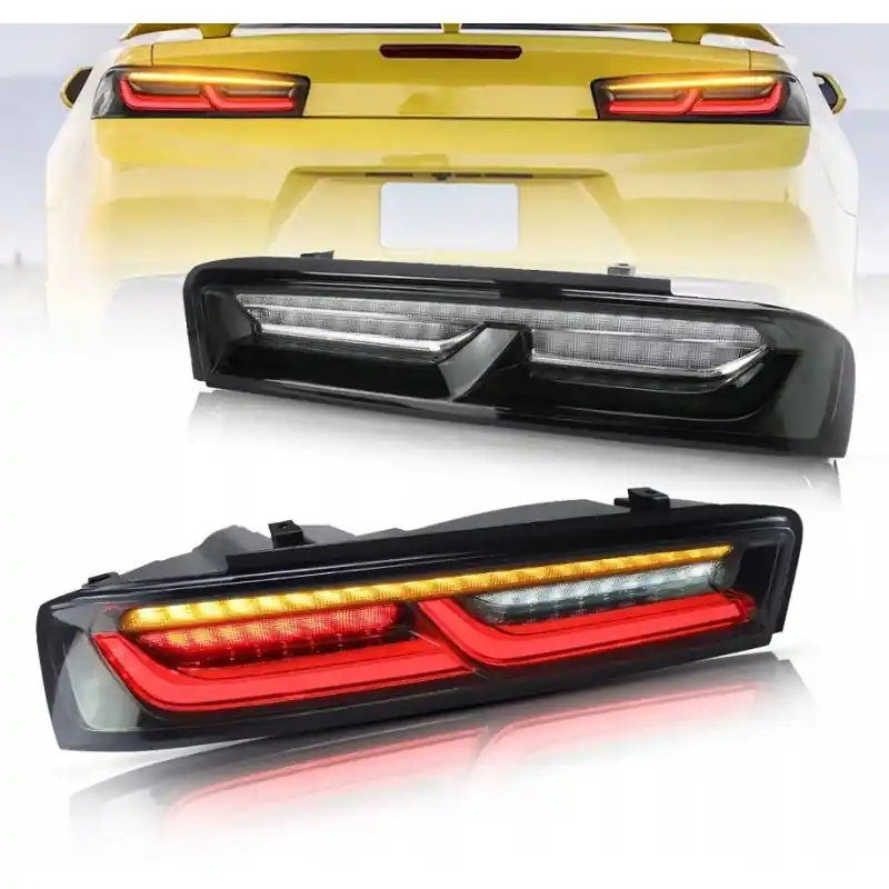 CHEVROLET CAMARO 2016- LAMPA LAMPY TYŁ LED KPL VLAND DYMIONE + WSTECZNY EU Okazja