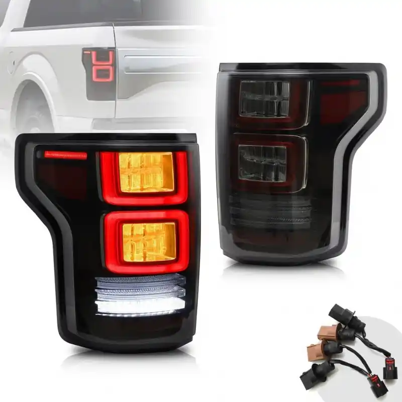 FORD F150 F-150 2015-20 LAMPA LAMPY TYŁ LED VLAND L+RDYMIONE ŻÓŁTY KIERUNEK Bestseller