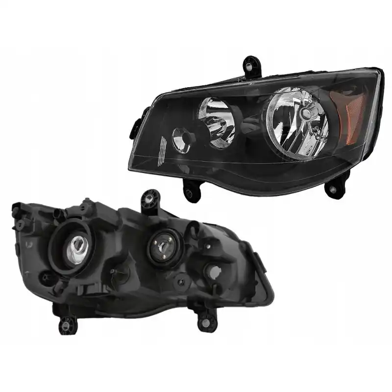 Bestseller DODGE GRAND CARAVAN TOWN COUNTRY 2011-2020 LAMPA LEWA BLACK CZARNA USA