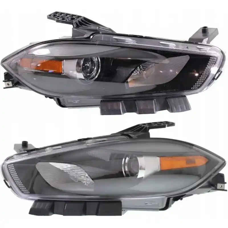 DODGE DART 2013-2015 LAMPA PRZEDNIA KOMPLET LEWA + PRAWA USA CZARNA TYC Wyprzedaż