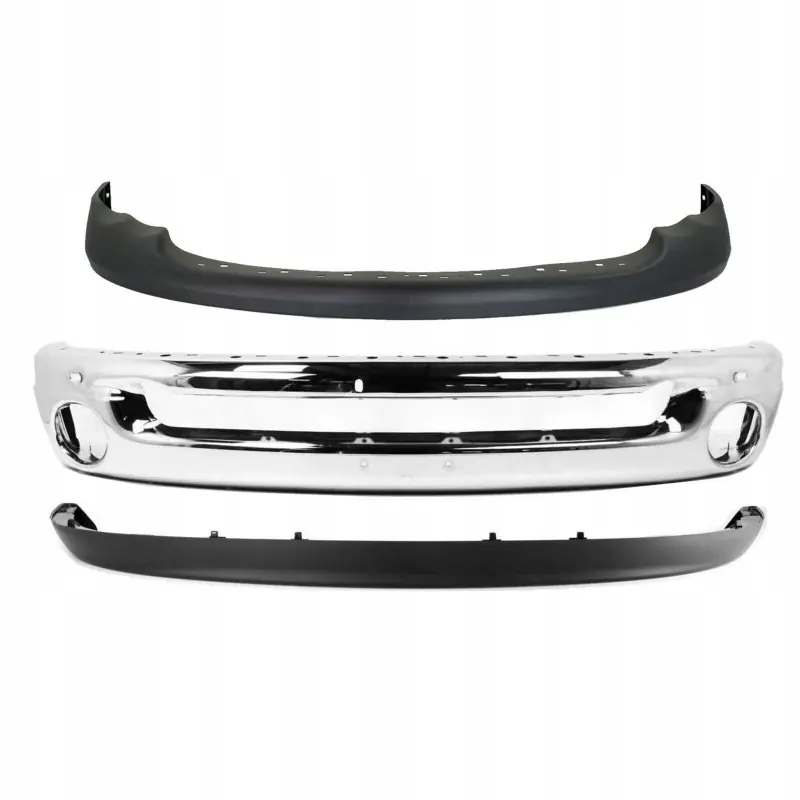 Bezpieczna płatność DODGE RAM 2002-05 ZDERZAK CHROM + SPOILERY KOMPLET