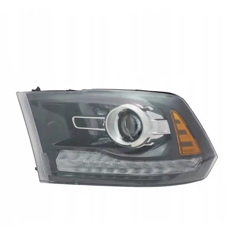 DODGE RAM 13- SOCZEWKA LED LAMPA LEWA CZARNA EAGLE H9 + HB3 Szybka wysyłka